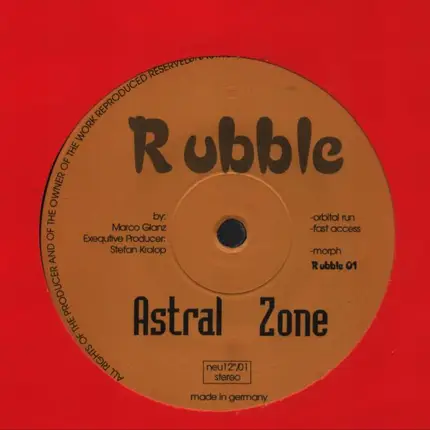 Astral Zone - Orbital Run