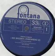 LP - Astrid Lingdren - Die Brüder Löwenherz - Im Heckenrosental