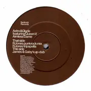12inch Vinyl Single - Astro & Glyde Featuring Queen V - Aimless Dame (Remixes)