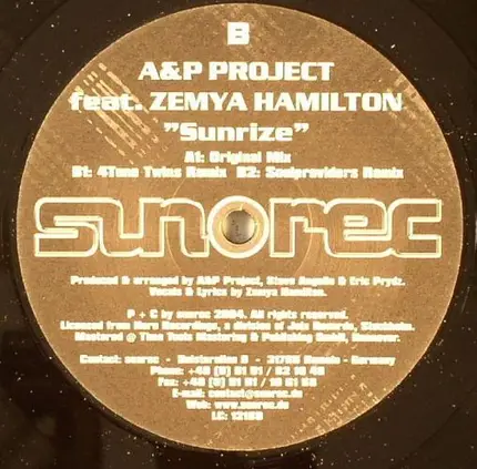 A&P Project - Sunrize