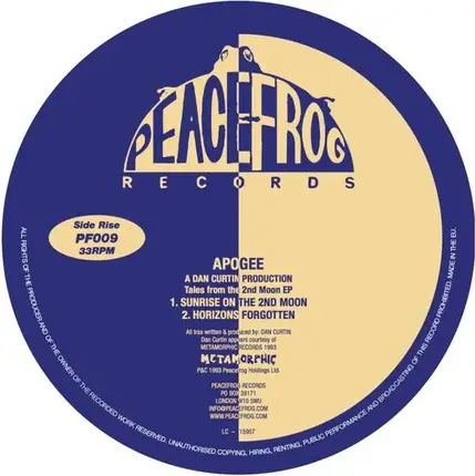 Apogee - Tales From The 2nd Moon EP
