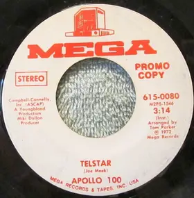 Apollo 100 - Telstar (Short Version) (Mono) / Telstar (Stereo)