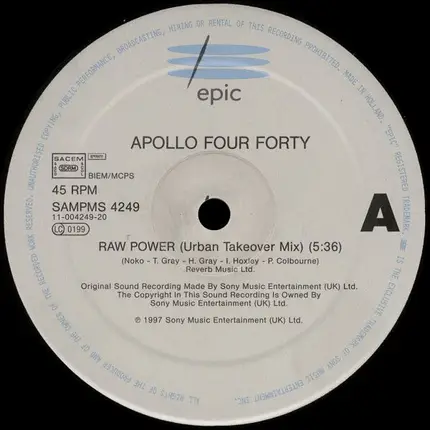 Apollo Four Forty - Raw Power