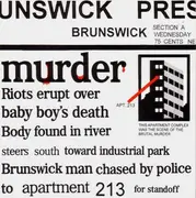 7inch Vinyl Single - Apartment 213 / Benümb - Apartment 213 / Benümb - Orange Marbled Vinyl