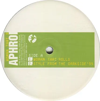 Aphrodite - Woman That Rolls EP
