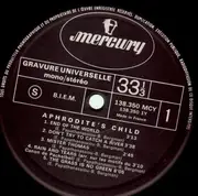 LP - Aphrodite's Child - End Of The World - FRENCH ORIGINAL