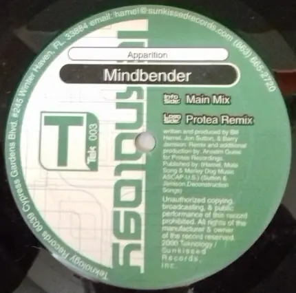Apparition - Mindbender