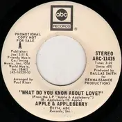 Apple & Appleberry - What Do You Know About Love?