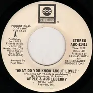 Apple & Appleberry - What Do You Know About Love?
