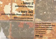 7inch Vinyl Single - Apple Mosaic - Honey If
