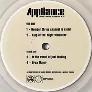 10'' - Appliance - Time And Space EP - Black vinyl