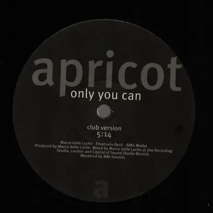 Apricot - Only You Can