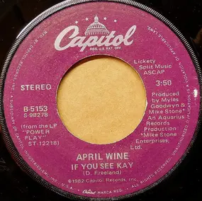 April Wine - If You See Kay