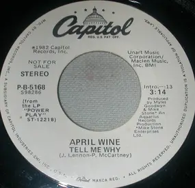 April Wine - Tell Me Why