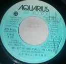 7inch Vinyl Single - April Wine - What If We Fall In Love