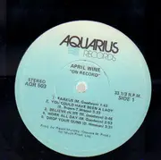 LP - April Wine - On Record