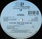 April - You're The One For Me