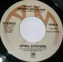 7inch Vinyl Single - April Stevens - Won't You Marry Me Again - promo