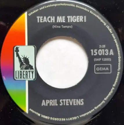 April Stevens - TEACH ME TIGER