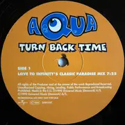 12inch Vinyl Single - Aqua - Turn Back Time - Promo