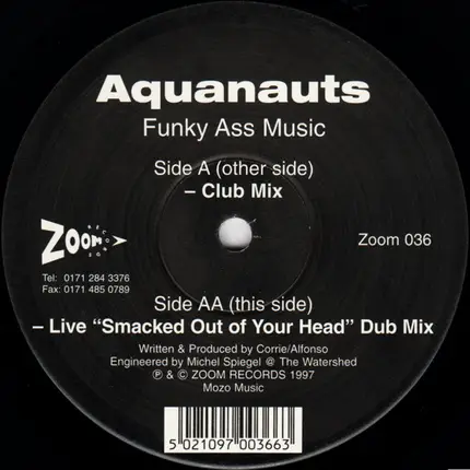 Aquanauts - Funky Ass Music