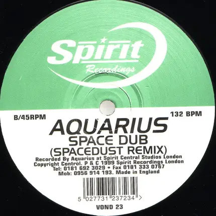 Aquarius - Lay Dee / Space Dub