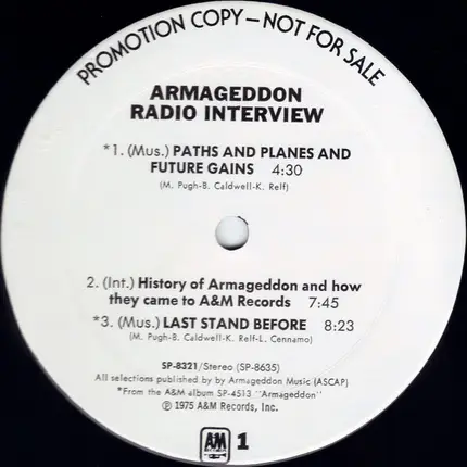 Armageddon - Radio Interview