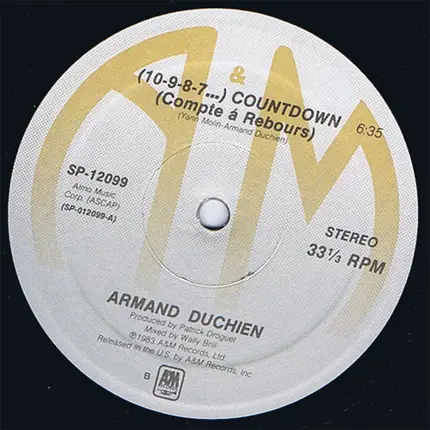 Armand Duchien - (10-9-8-7...) Countdown (Compte Á Rebours)