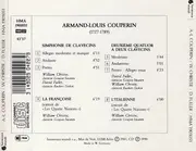 CD - Armand-Louis Couperin , William Christie , David Fuller - Symphonie & Quatuor Pour Deux Clavecins