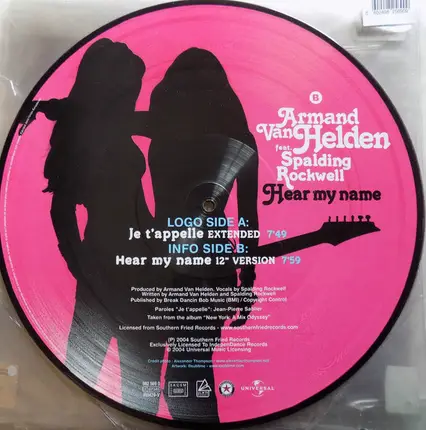 Armand Van Helden - Je T'Appelle / Hear My Name