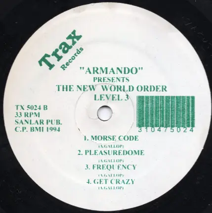 Armando - The New World Order Level 3