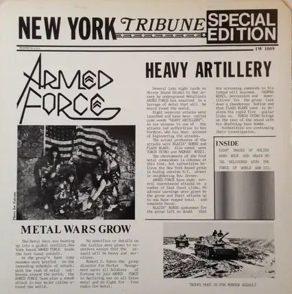 Armed Force - Heavy Artillery