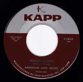 Armenian Jazz Sextet - Harem Dance / Pretty Girl