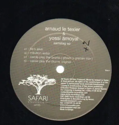 Arnaud Le Texier & Yossi Ämoyal - SAMSTAG EP