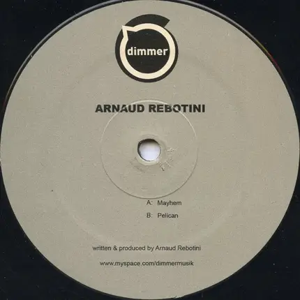 Arnaud Rebotini - Mayhem / Pelican