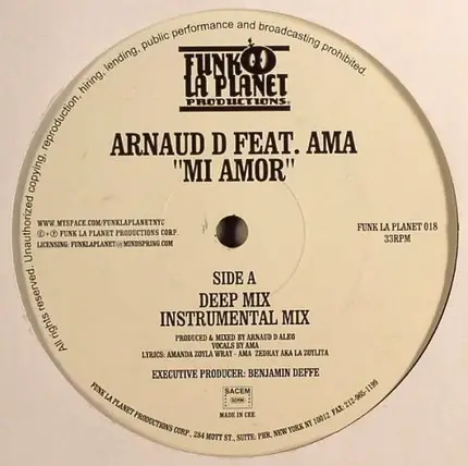 Arnauld Daleo Feat. Ama La Zoylita - Mi Amor