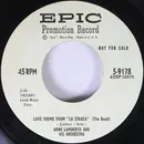 7inch Vinyl Single - Arne Lamberth Og Hans Orkester - Love Theme From ''La Strada'' (The Road) / Flaming Leaves