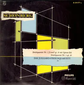 Arnold Schoenberg - Quartet No. 2 In F-Sharp Minor For Strings And Soprano, Op. 10 / Quartet No. 3, Op. 30