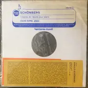 LP - Arnold Schoenberg - Intégrale De L'Oeuvre Pour Piano Seul - Insert