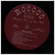 LP - Arnold Rose - Goldmark, Mendelssohn, Ernst a.o.