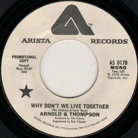 Arnold - Why Don't We Live Together
