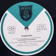 LP - Schlick / Buxtehude / Pachelbel / Bach - Die Orgel In Jahrhunderten Und Ihre Stilepochen- Der Norddeutsche Barock