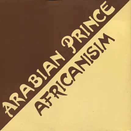 Arabian Prince - Africanism