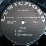 LP - Arabs - الموسيقى العربية = Arab Music