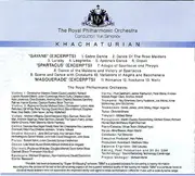 CD - Aram Khatchaturian - The Royal Philharmonic Orchestra , Yuri Simonov - 'Gayane' (Excerpts) / 'Spartacus' (Excerpts) / 'Masquerade' (Excerpts)