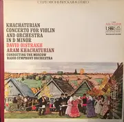 LP - Khatchaturian - Concerto For Violin And Orchestra In D Minor
