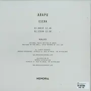 12inch Vinyl Single - Arapu - Esera - 180g