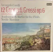 LP-Box - Arcangelo Corelli , Marriner - 12 Concerti Grossi, Op. 6 Mit Dem 'Weihnachtskonzert' - box + booklet, Clubedition