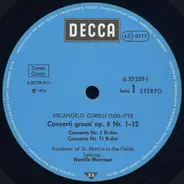 Corelli - 12 Concerti Grossi Op. 6 (Mit Dem »Weihnachtskonzert«)
