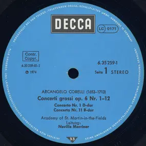 Arcangelo Corelli - 12 Concerti Grossi Op. 6 (Mit Dem »Weihnachtskonzert«)